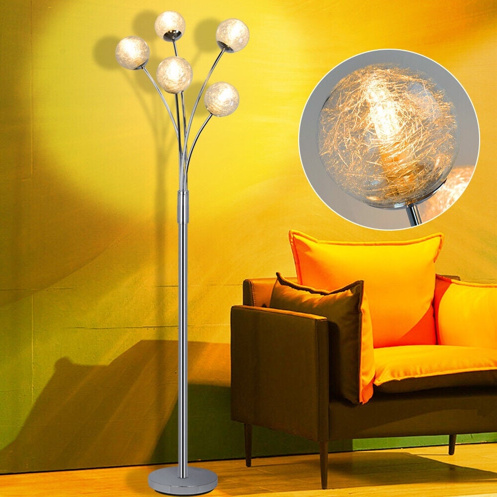 Tree Floor Lamp Arc Standing Reading Light 69.8