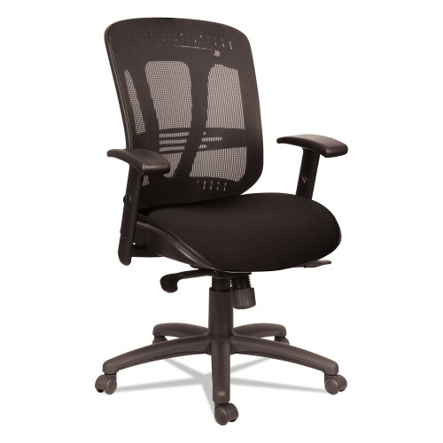 Alera Eon Series Multifunction Mid-Back Cushioned Mesh Chair， Supports Up to 275 lb， 18.11