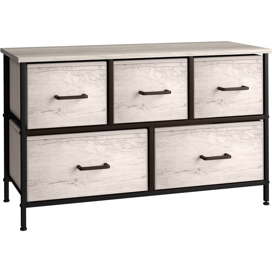 Dressers for Bedroom with 5 Drawers， Chest of Drawers for Bedroom - - 36799806 - Mycitystee