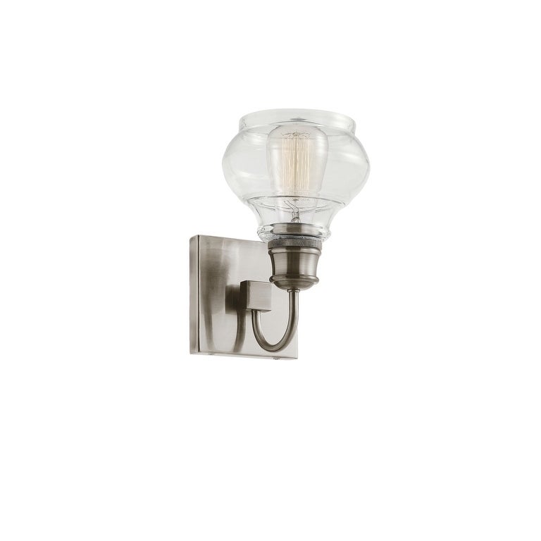 Kichler Lighting Schoolhouse Collection 1-light Classic Pewter Wall Sconce - Mycitystee