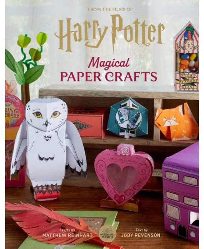 Barnes Noble Harry Potter: Magical Paper Crafts: 24 Official Creations Inspired by the Wizarding World by Matthew Reinhart - Mycitystee