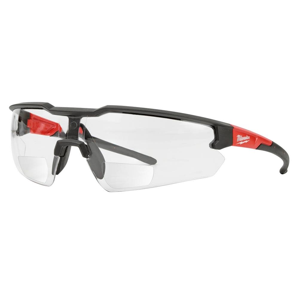 Milwaukee Safety Glasses - +2.50 Magnified Clear Anti-Scratch Lenses 48-73-2206 from Milwaukee - Mycitystee