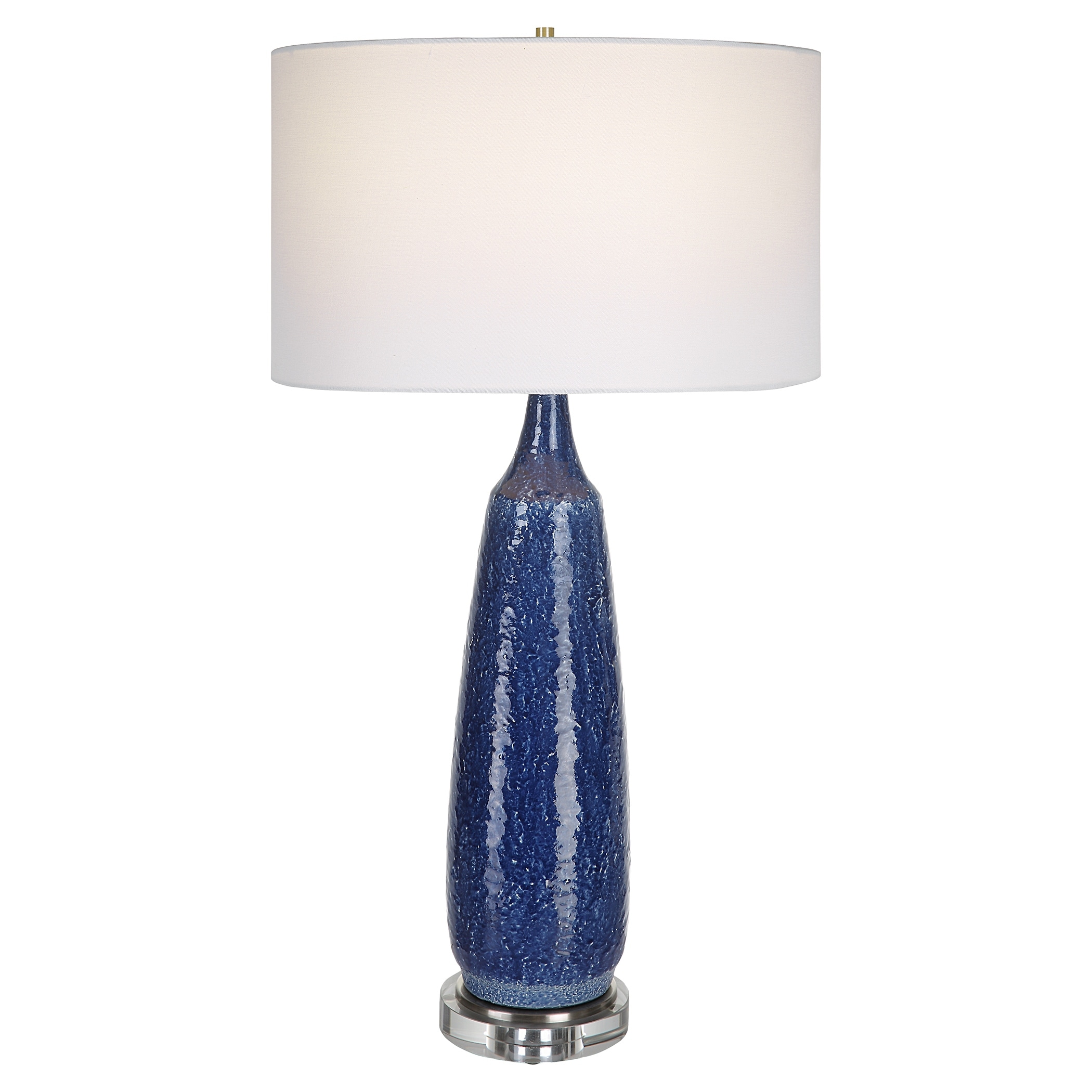 Uttermost Newport Cobalt Blue Table Lamp - 36.25 x 18 x 18 - Mycitystee