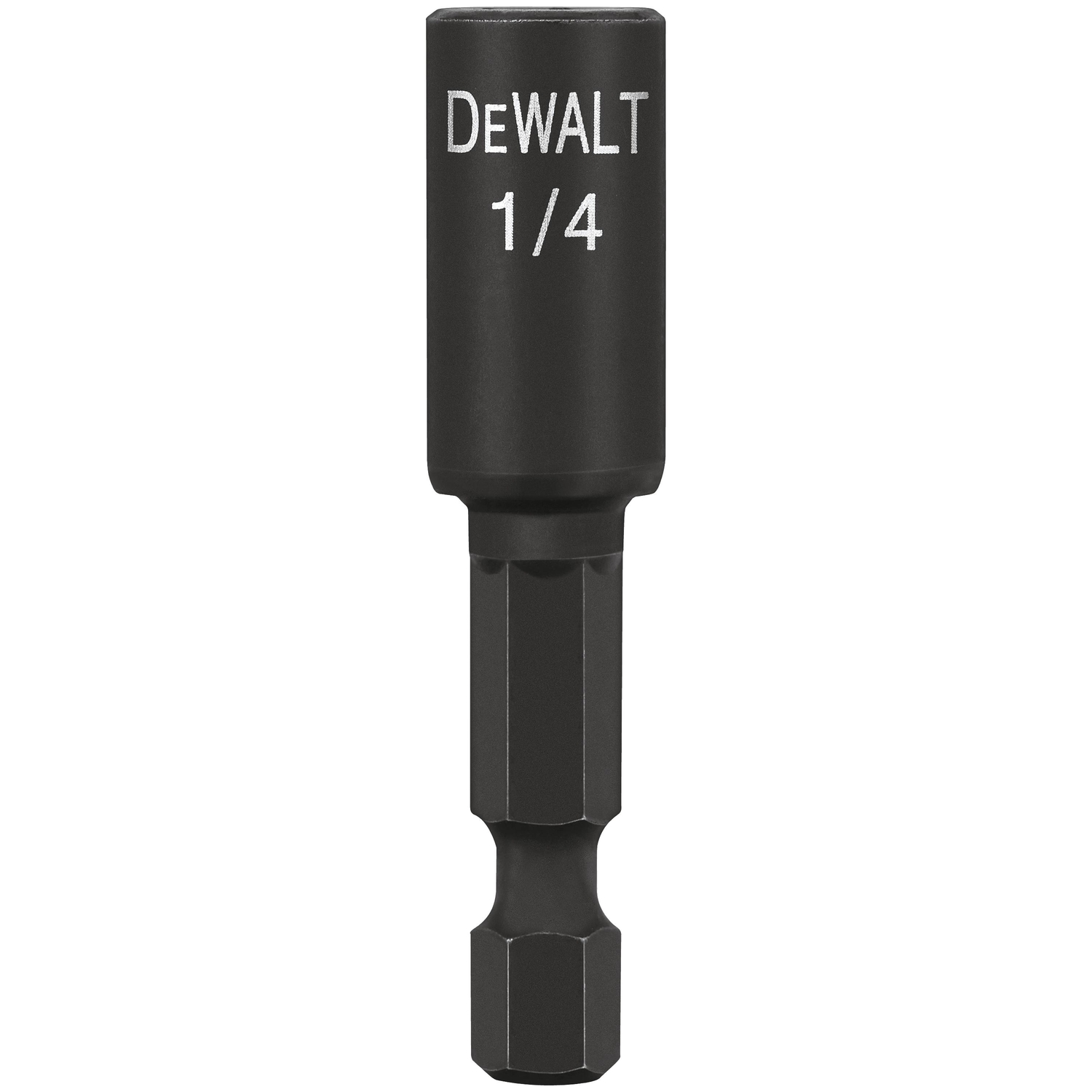 DeWalt Impact Ready 1/4 in. X 1-7/8 in. L Black Oxide Nut Driver 1 pc - Mycitystee
