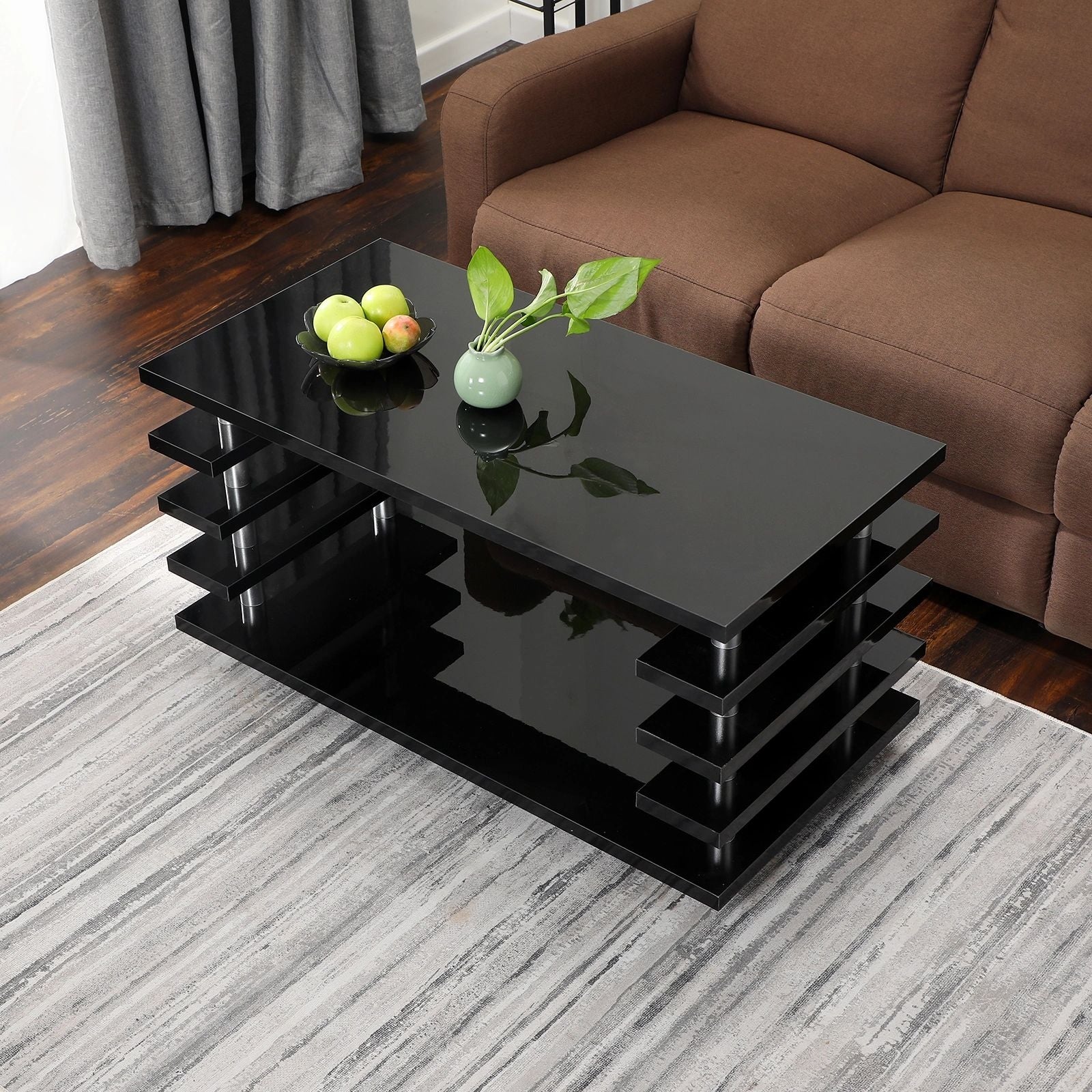 LED Mobile Coffee Table - Mycitystee