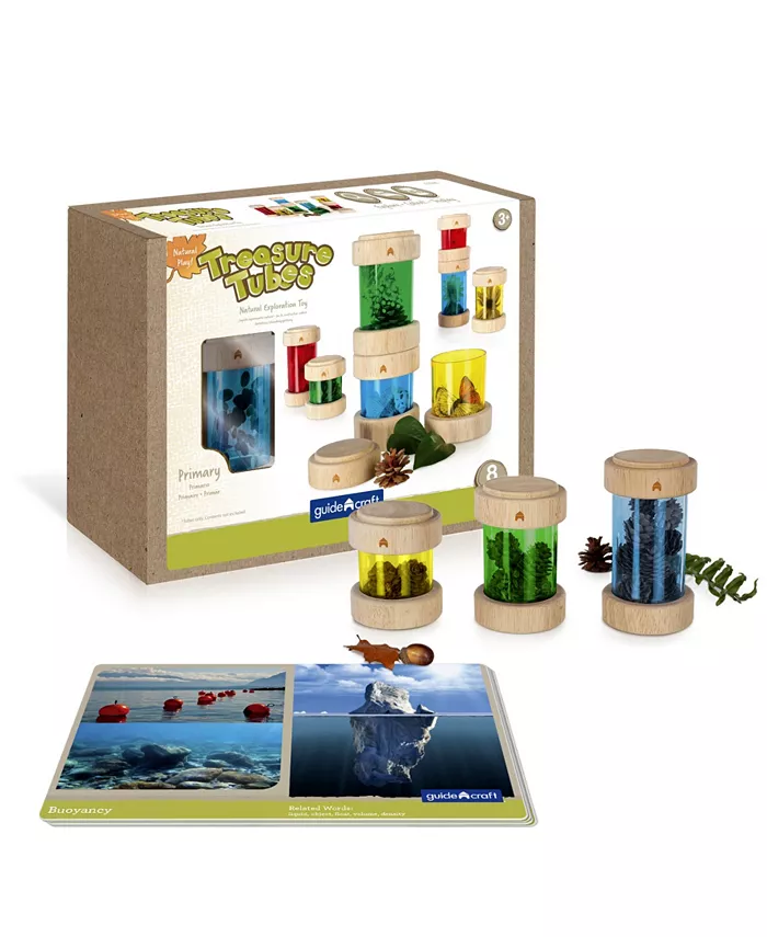 Guidecraft， Inc Guidecraft Treasure Tubes - Mycitystee