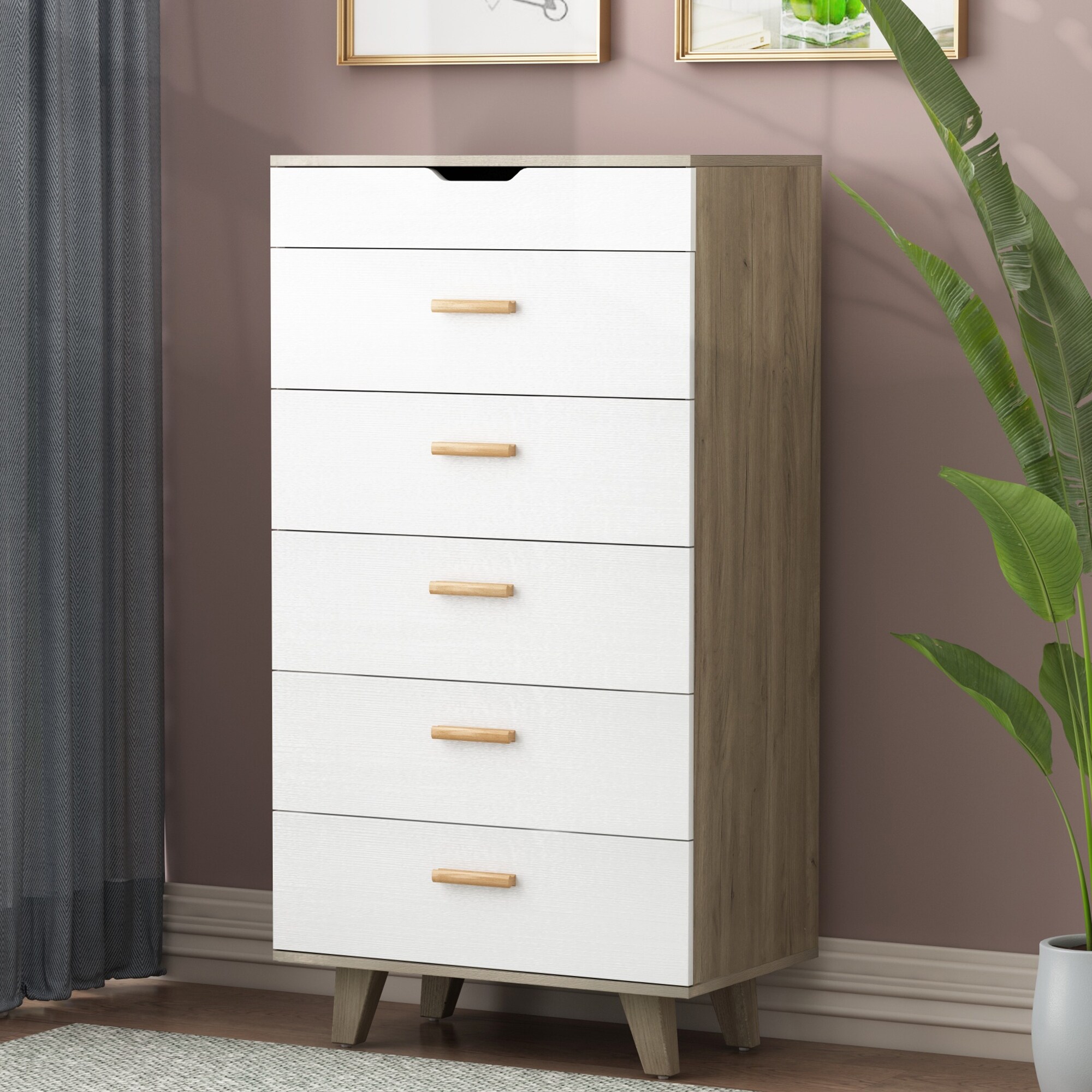 5-Drawer storge dresser cabinet Sideboard - - 36987171 - Mycitystee