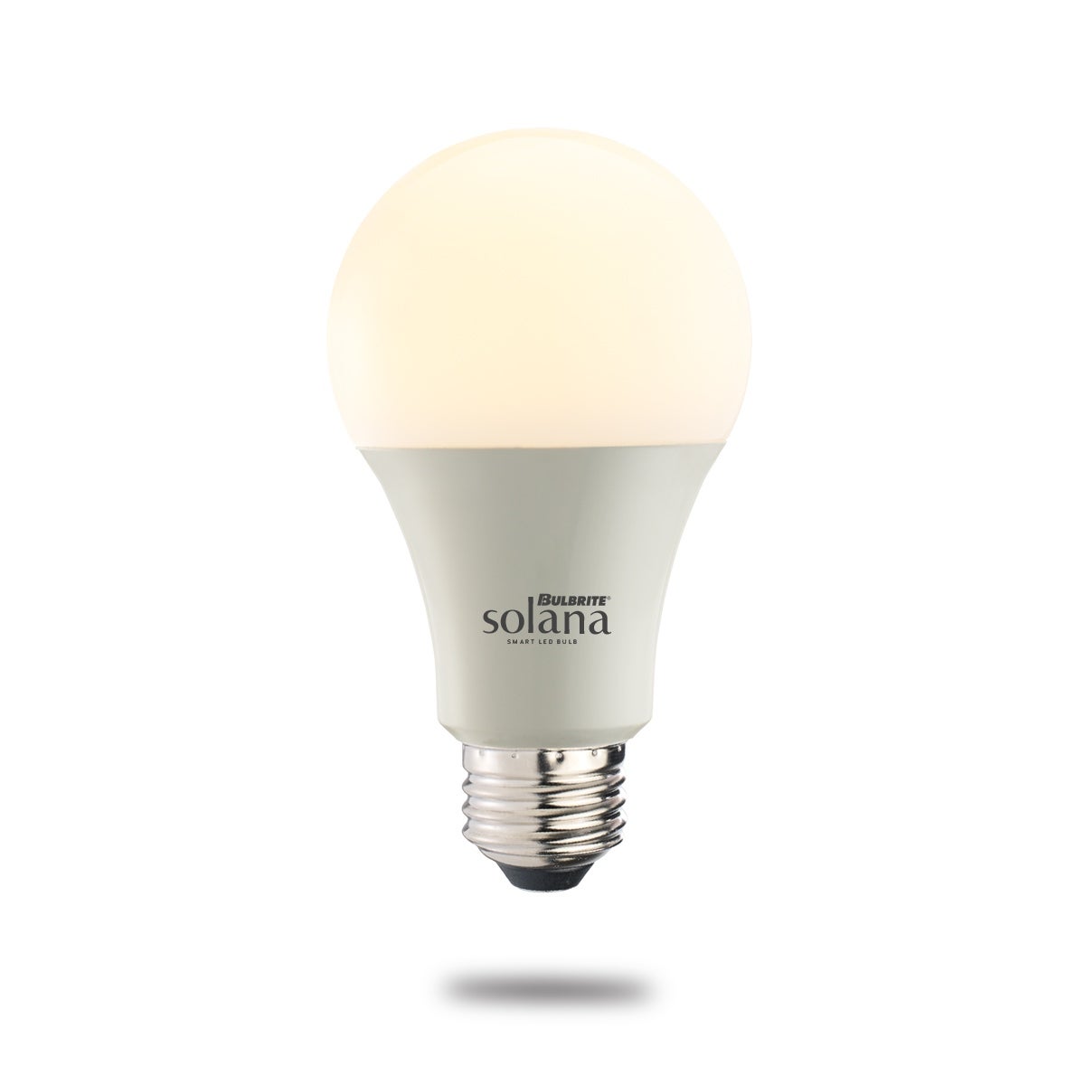 Bulbrite Solana 60 Watt Equivalent A19 Tunable White Smart WiFi Connected LED Light Bulb， Frost - Mycitystee