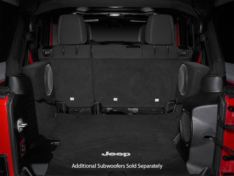 JL Audio 2 Ohm Stealthbox For 2007-2017 Jeep Wrangler Unlimited (Passenger Side) - Mycitystee