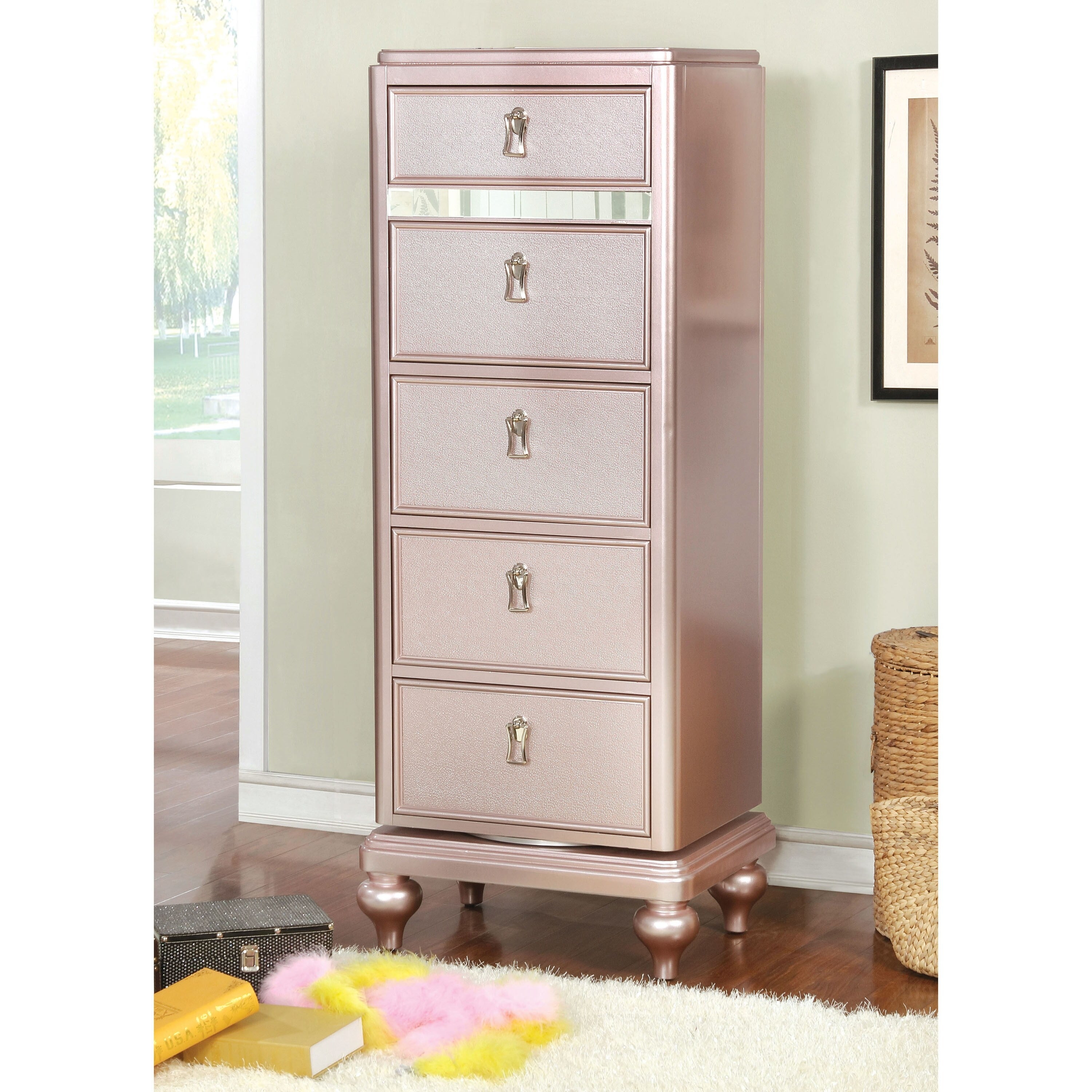 Copper Grove Dzhebel I Traditional 5-drawer Swivel Chest - - 19978556 - Mycitystee