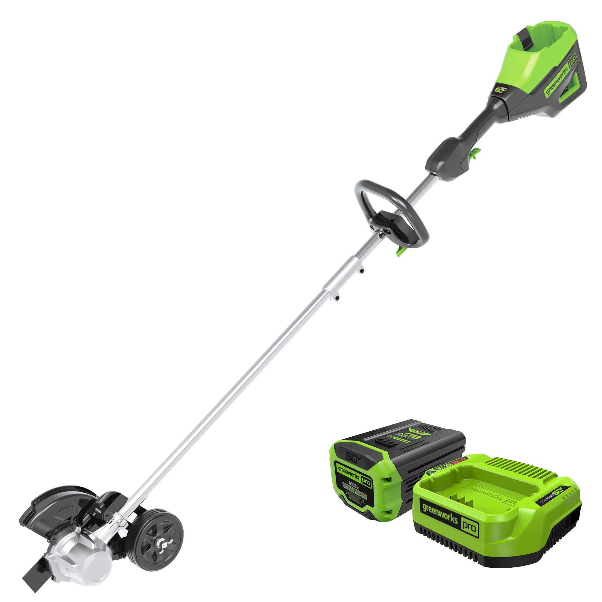 60V 8-Inch Cordless Edger  Battery | Greenworks Tools - Mycitystee