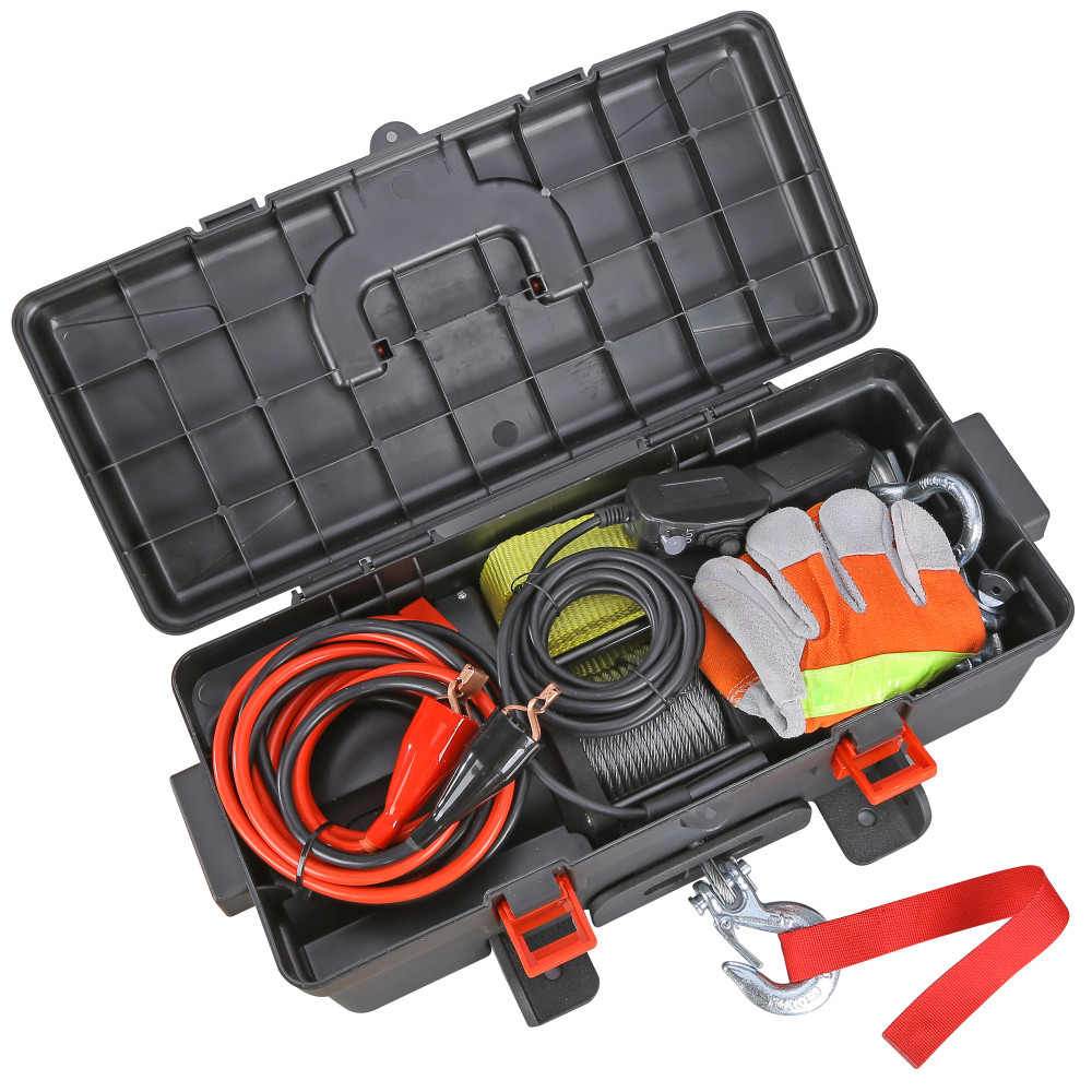 DK2 Trojan Utility Winch with Steel Cable - Mycitystee