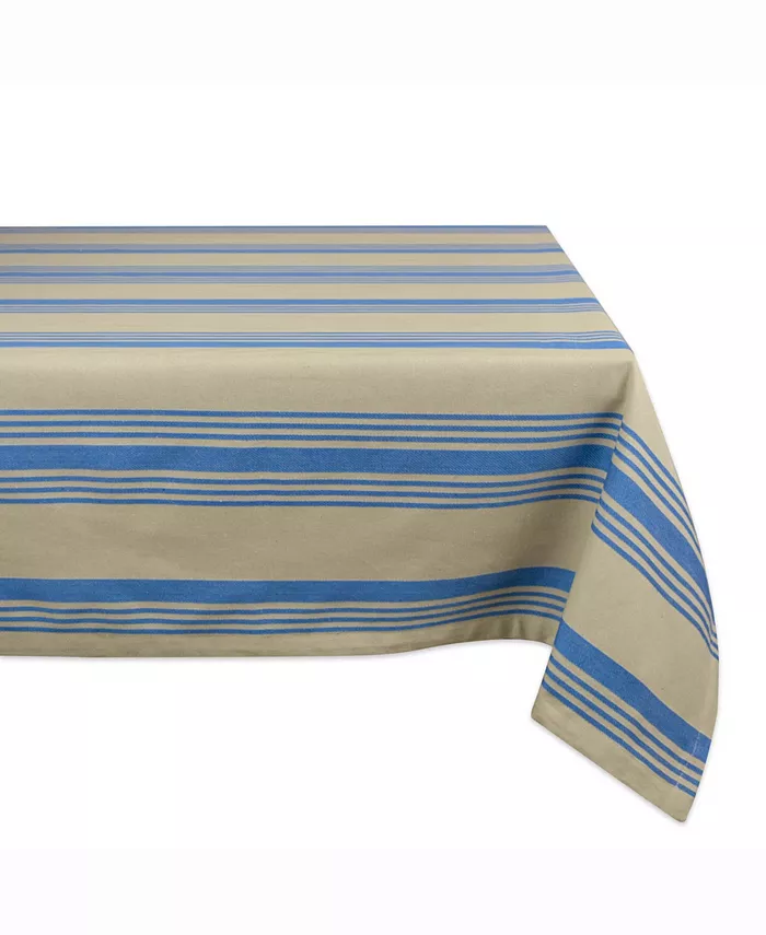 Design Imports Table cloth Sailor Stripe 60