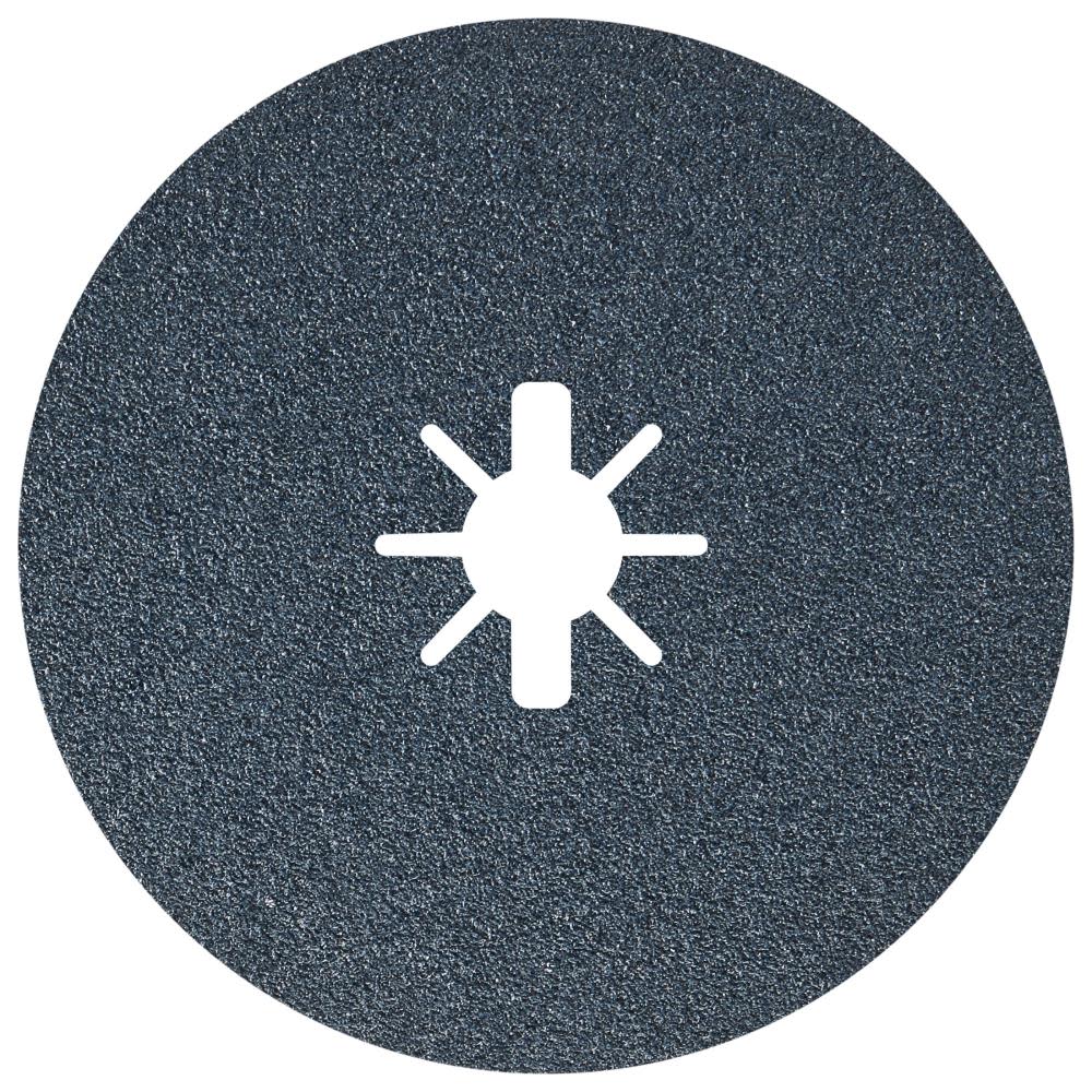 Bosch X LOCK Medium Grit Abrasive Fiber Discs 6 60 Grit 25pc - Mycitystee