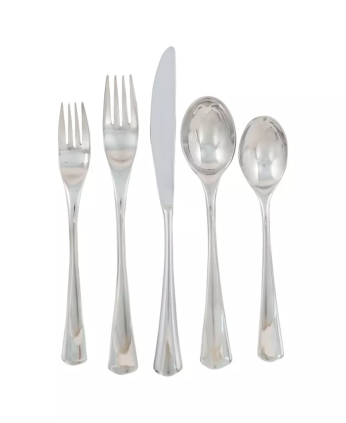 Ginkgo Mariko Flatware 20 Piece Set， Service for 4 - Mycitystee
