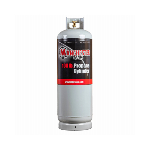 Manchester Tank 1428.20 Empty LP Tank 100 lb. cap. Steel White - Mycitystee
