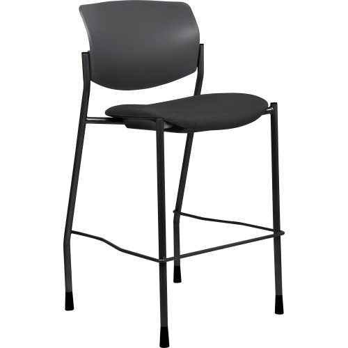Lorell Fabric Seat Contemporary Stool (83119) - Mycitystee