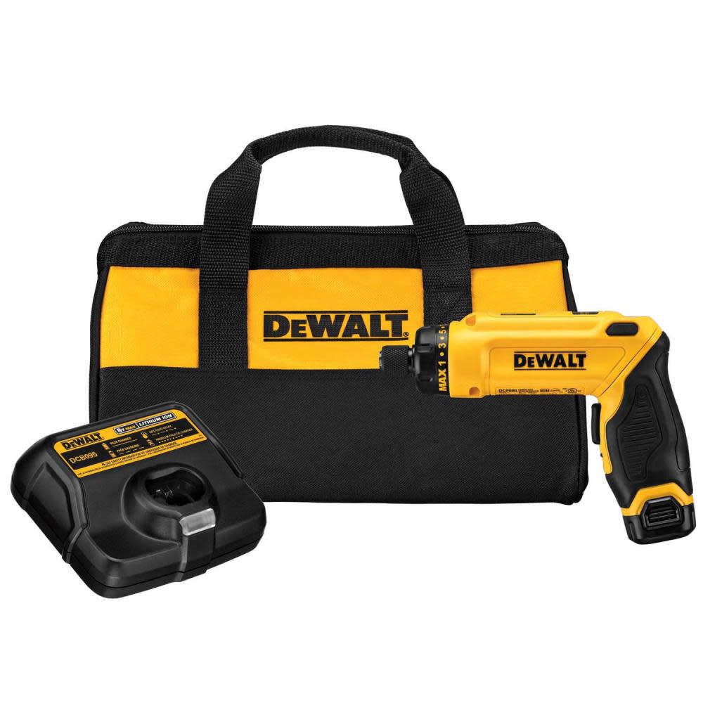 DEWALT 8V MAX MAC SCREWDRIVER 1 BATTERY KIT DCF680N1 from DEWALT - Mycitystee