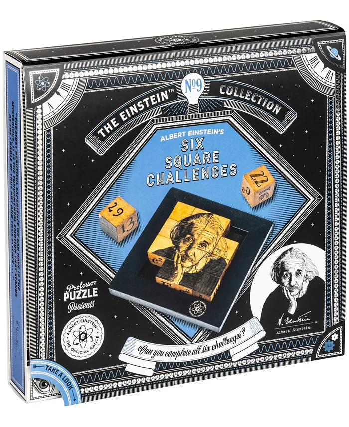 Professor Puzzle Albert Einstein's Six Square Challenges - Mycitystee