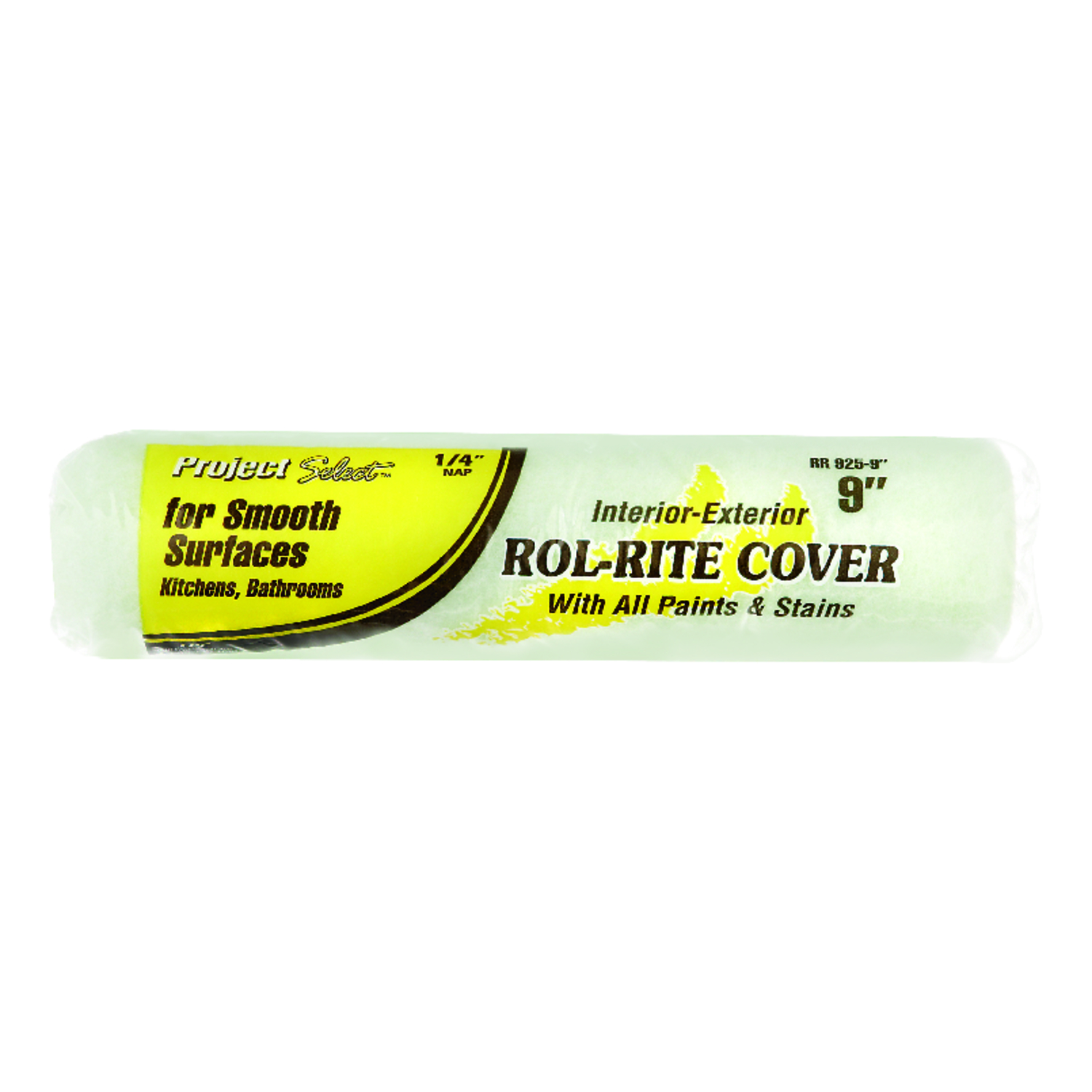 Linzer Rol-Rite Polyester 9 in. W X 1/4 in. Regular Paint Roller Cover 1 pk - Mycitystee