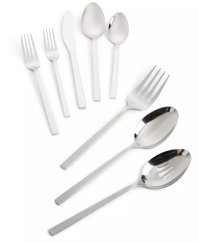 The Cellar Contemporary 23-Pc. Flatware Set， Service for 4， Created for Macy's - Mycitystee