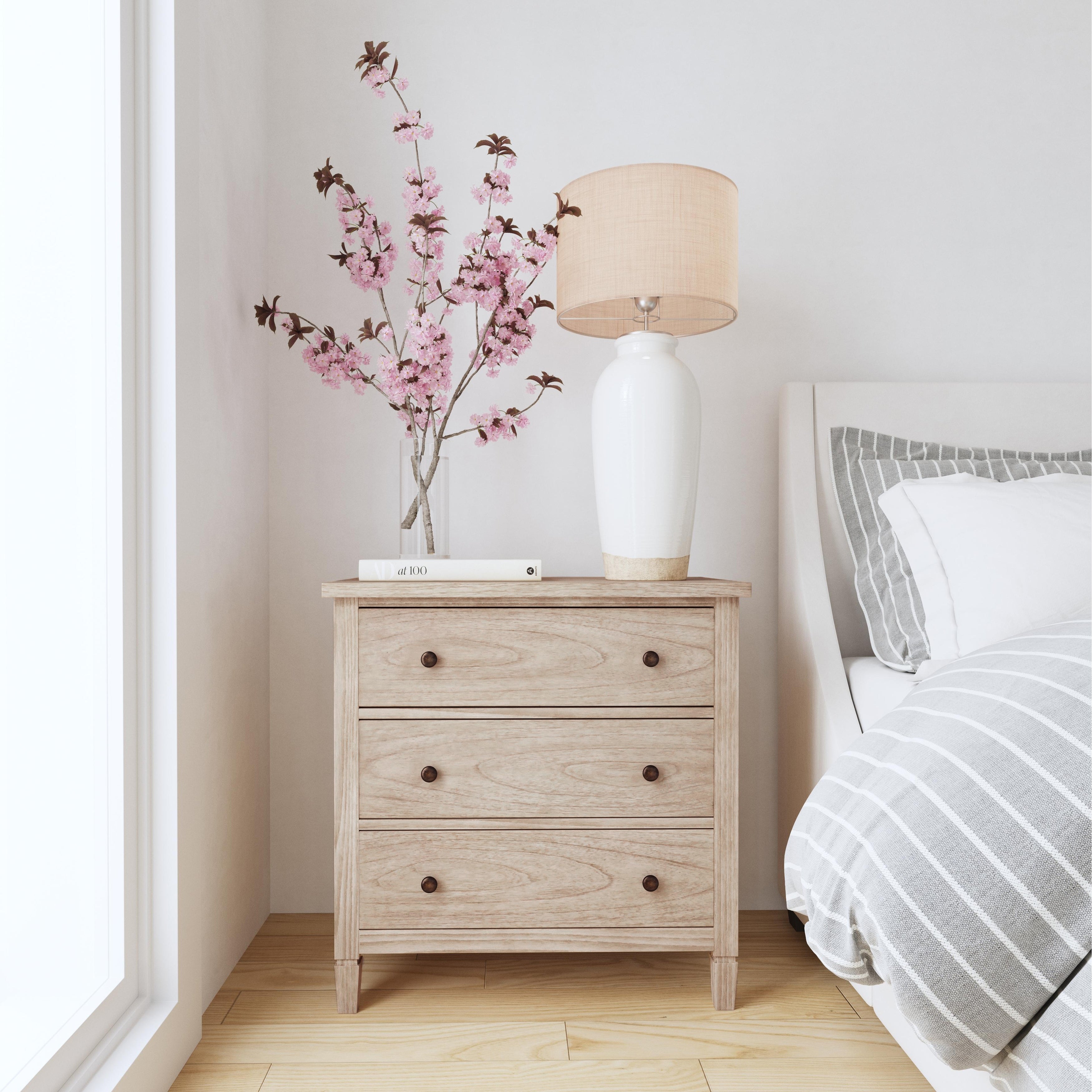 Flagstaff 3-Drawer Wood Dresser - - 37361952 - Mycitystee