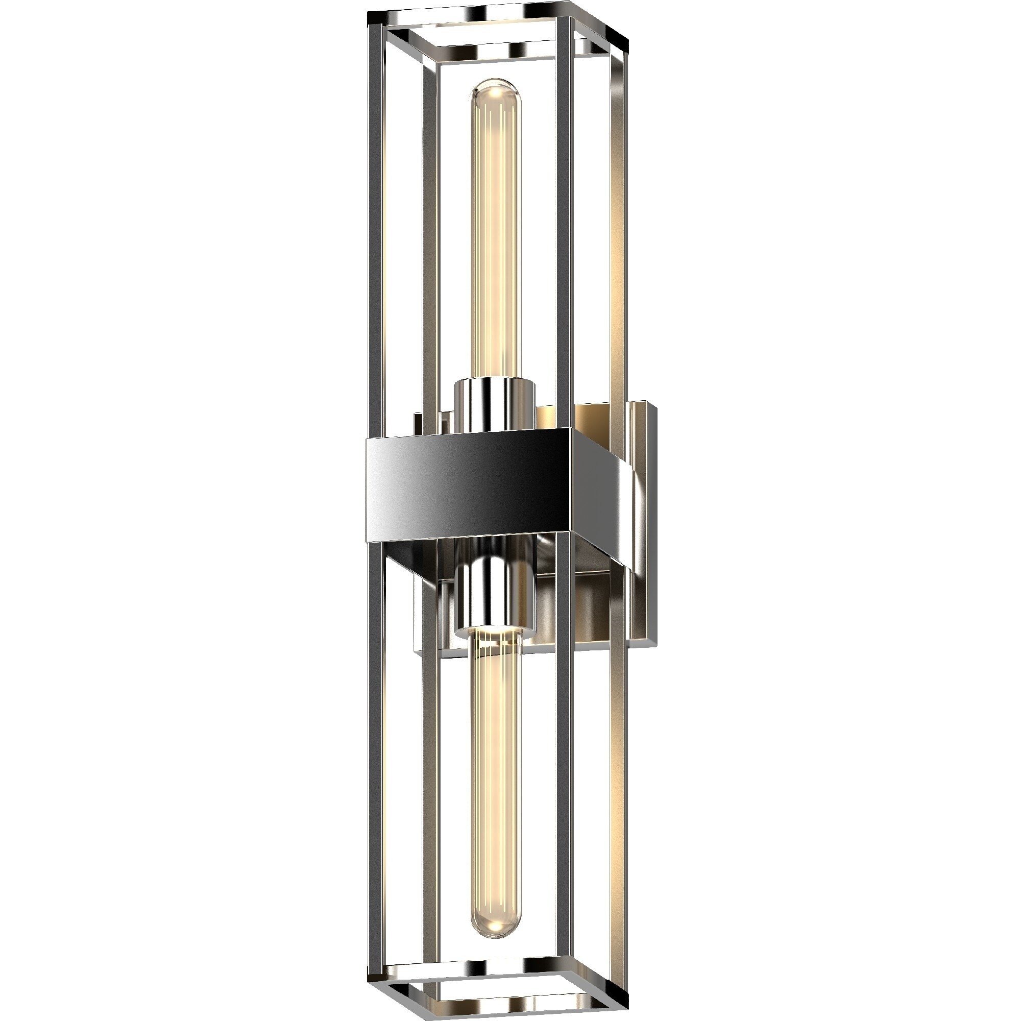 Volume Lighting 2-Light Indoor Antique Polished Nickel - Mycitystee