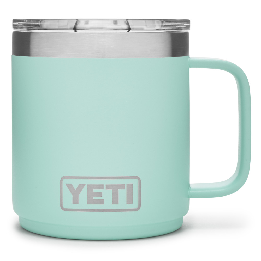 Yeti Rambler Stackable Mug with MagSlider Lid 10oz， Seafoam - Mycitystee