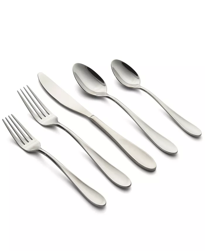 Cambridge Silversmiths Whisper Mirror Flatware Set， 20 Piece - Mycitystee