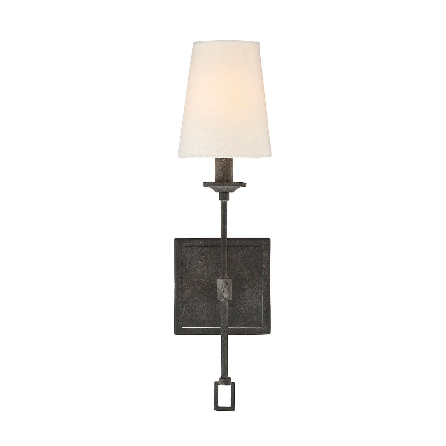 Savoy House Lorainne 1-Light Wall Sconce in Oxidized Black - Mycitystee