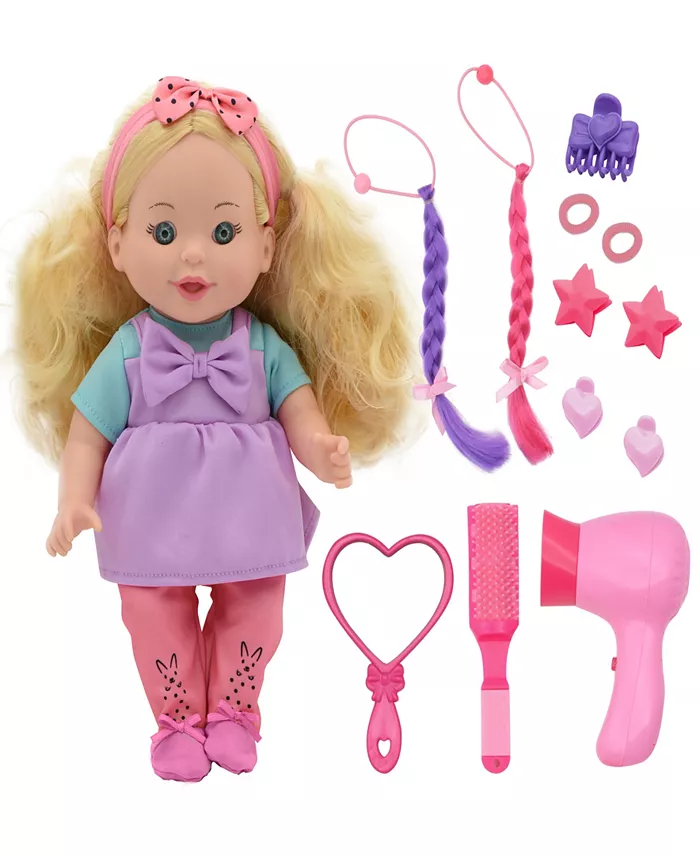 Lil Tots Talking Hair Styling Playset 16 Piece 12
