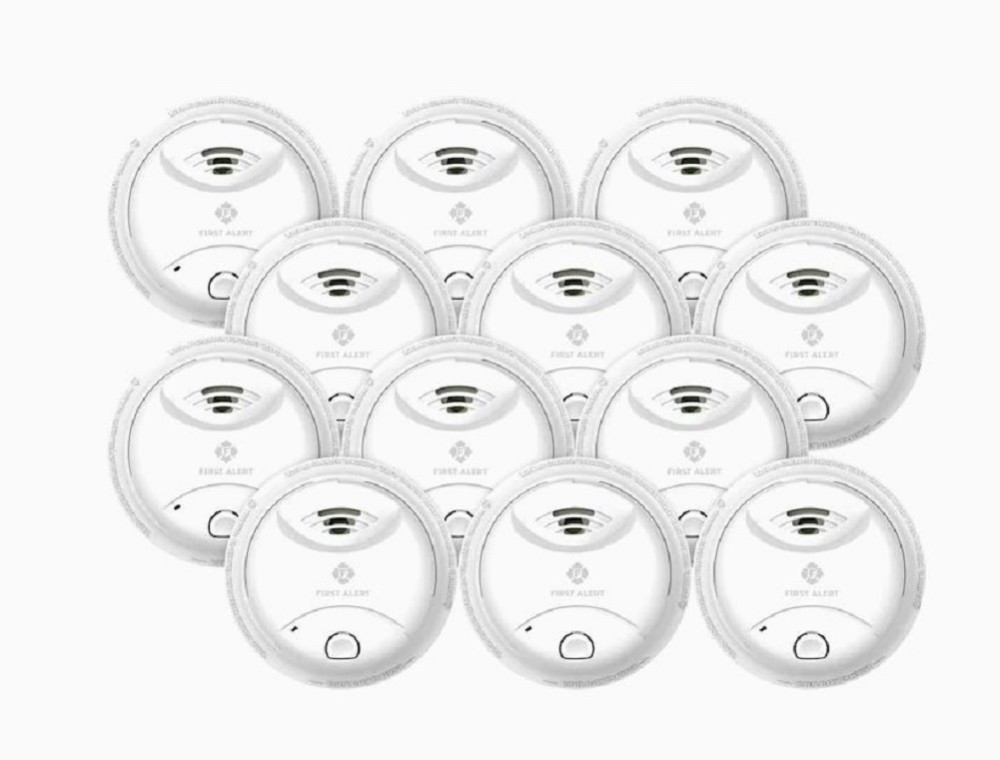 Ionization Smoke Alarm - Pack of 12 - Mycitystee