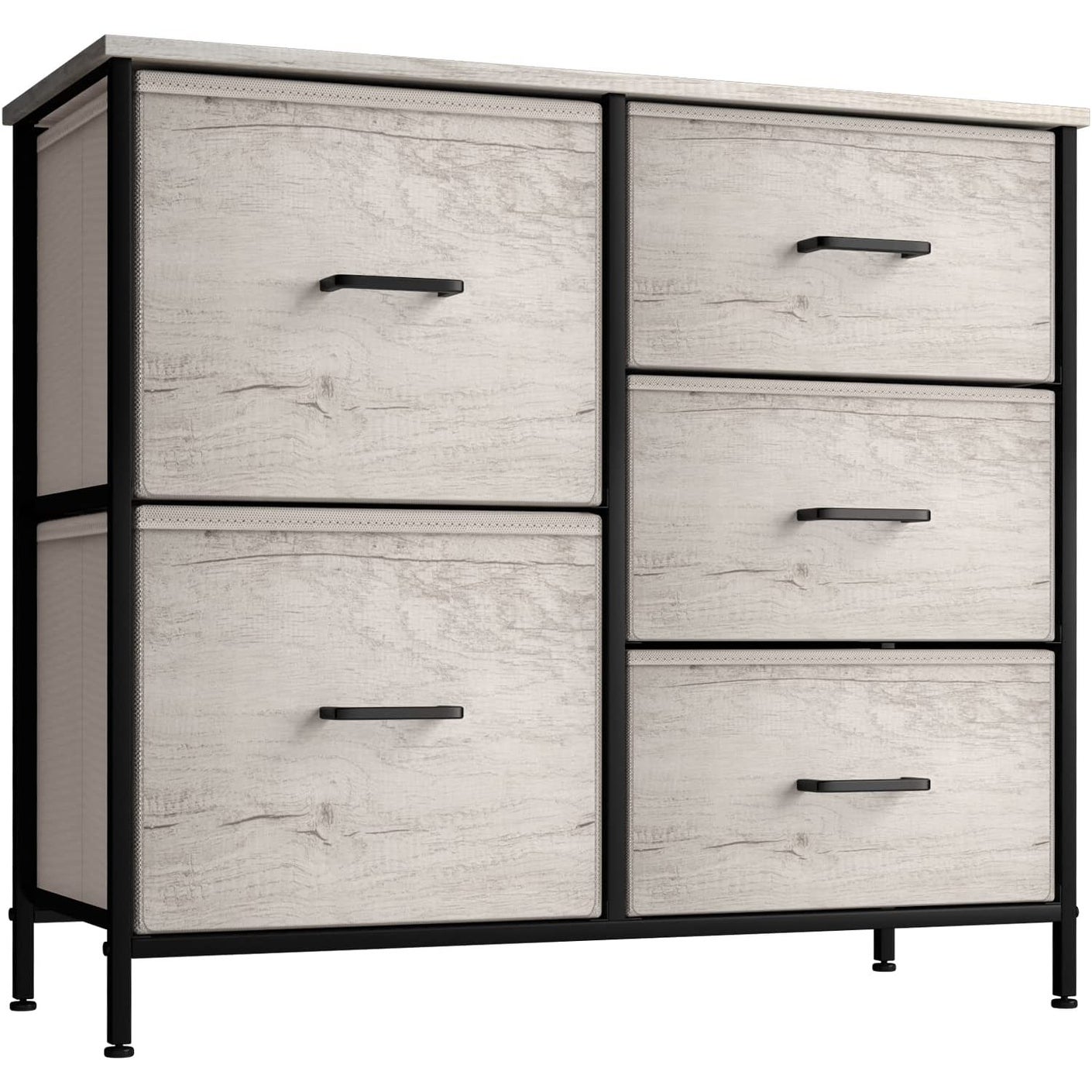 Dresser w/ 5 Drawers - Furniture Storage Tower Unit for Home， Bedroom - - 36791954 - Mycitystee
