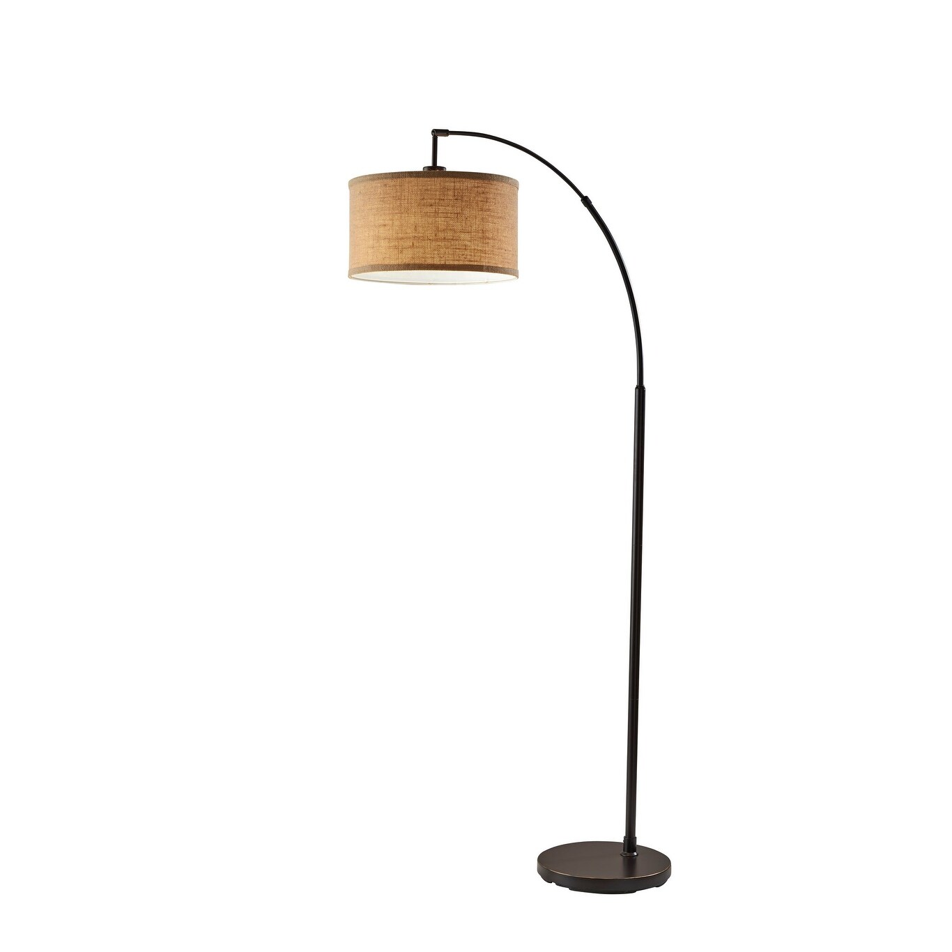 Carson Carrington Ylserod Antique Bronze Arc Floor Lamp - Mycitystee