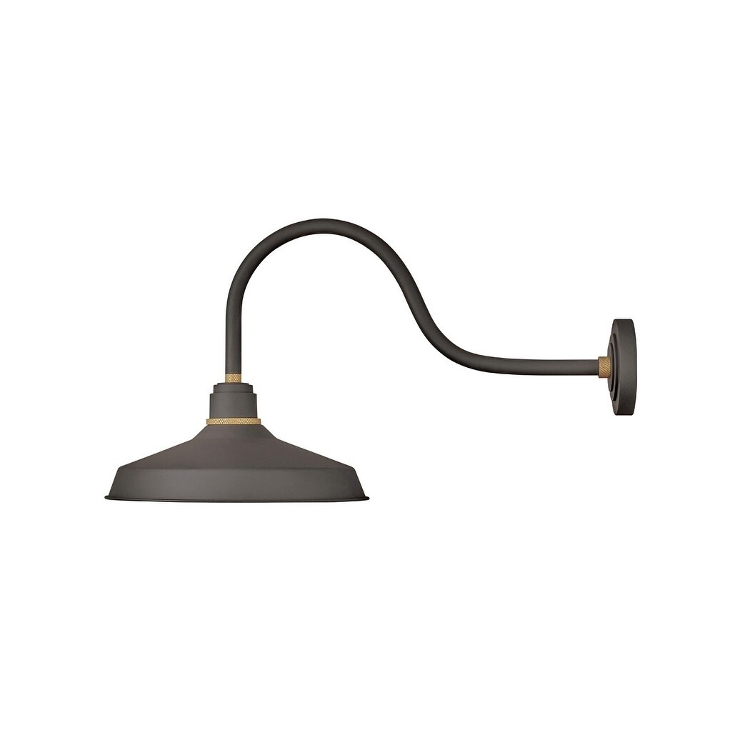 Hinkley Foundry 1-Light Outdoor Wall Mount Lantern in Museum Bronze Shopping - The Best Deals on Outdoor Barn Lights | 31585562 - Mycitystee