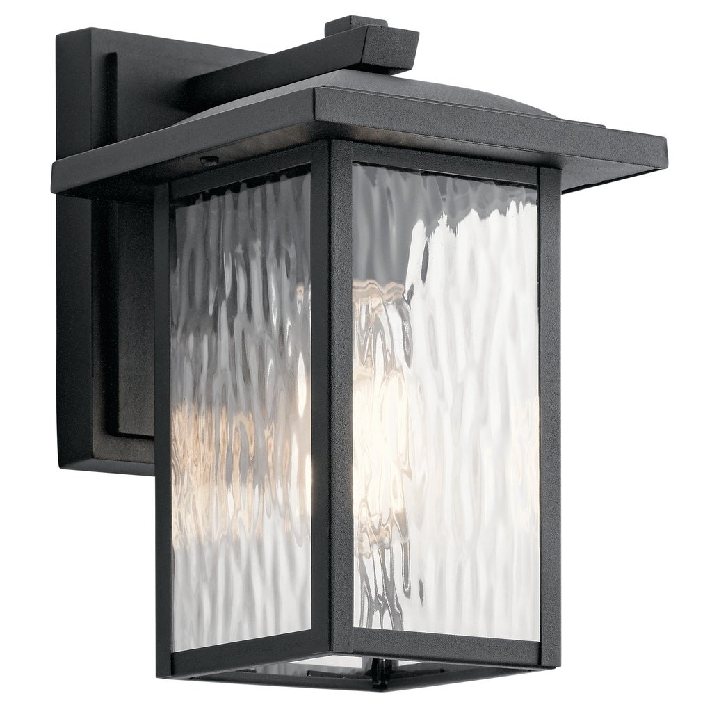 Kichler Lighting Capanna Collection 1-light Textured Black Outdoor Wall Lantern - Mycitystee