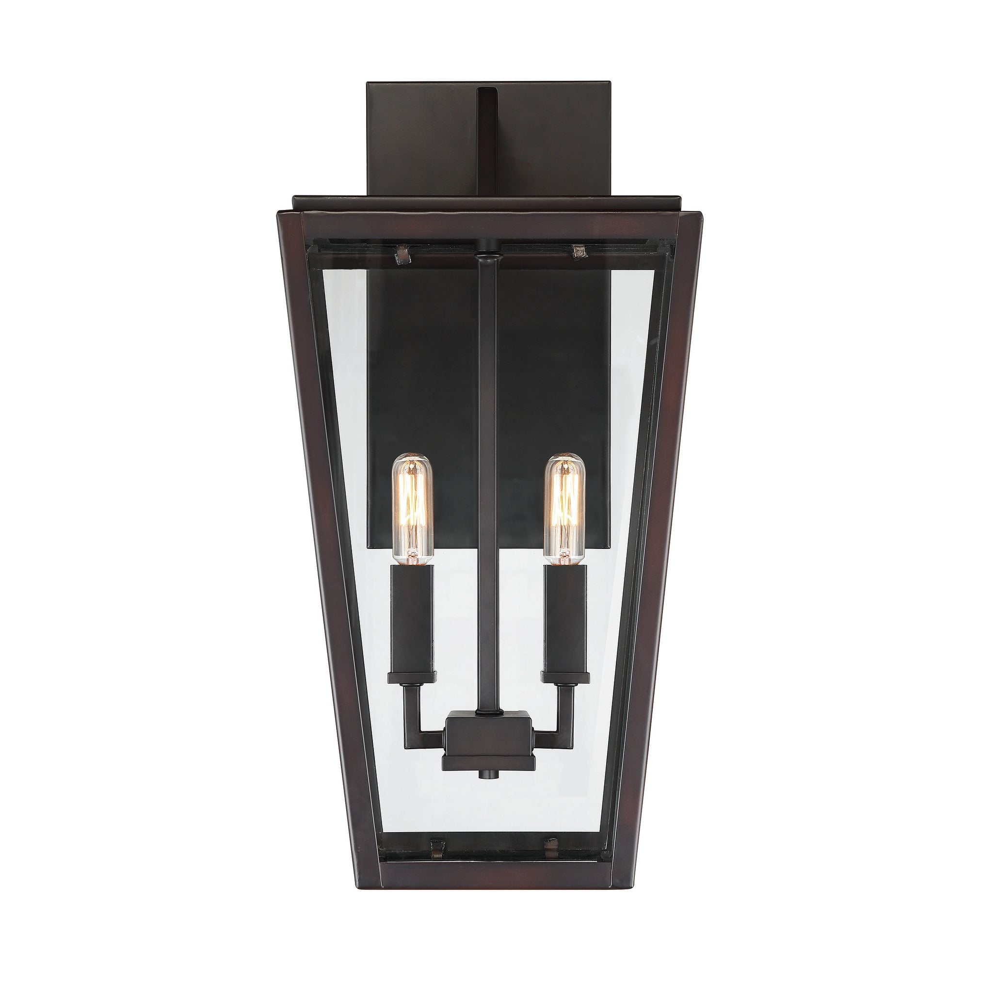 Savoy House Milton 2-Light Outdoor Wall Lantern in English Bronze - Mycitystee