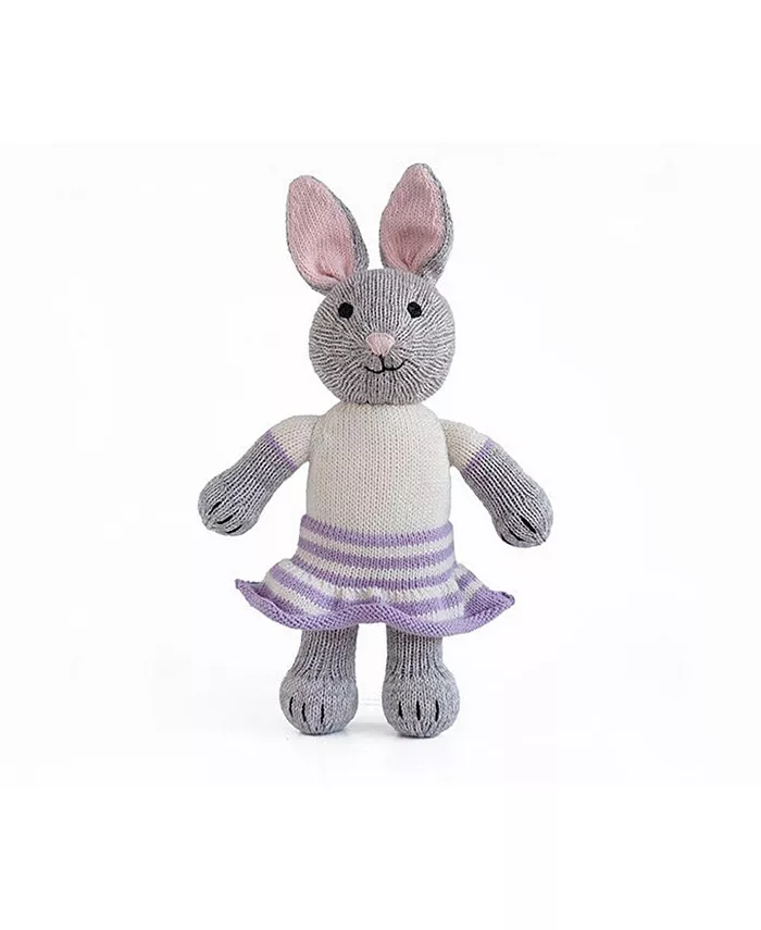 Melange Collection Grey Bunny Plush Toy with Skirt - Mycitystee