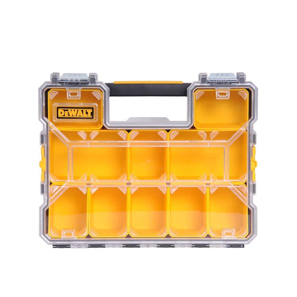 DEWALT 10-Compartment Deep Pro Small Parts Organizer DWST14825 - Mycitystee