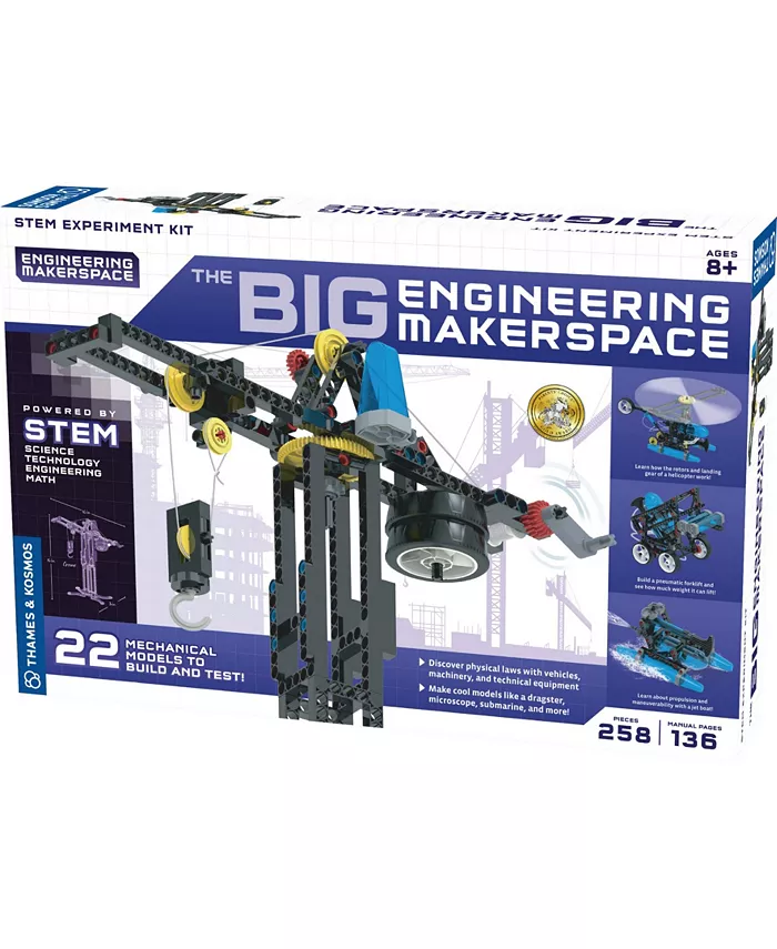 Thames Kosmos The Big Engineering Makerspace - Mycitystee