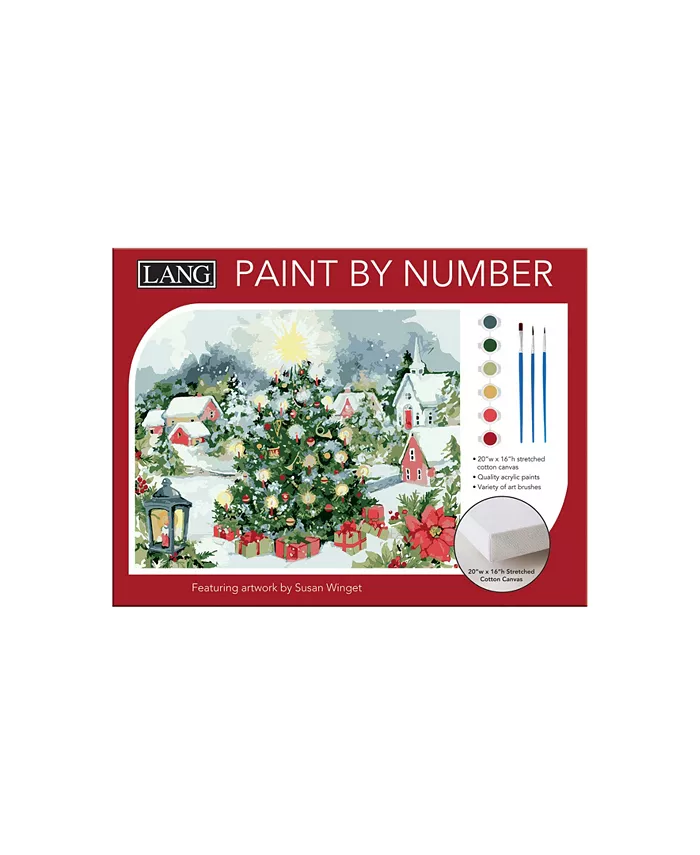 Lang Christmas Tree Paint by Number - Mycitystee