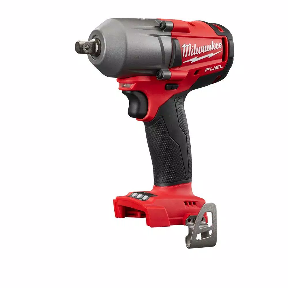 Milwaukee M18 FUEL 18-Volt Lithium-Ion Brushless Cordless Mid Torque 1/2 in. Impact Wrench W/ Pin Detent (Tool-Only) and#8211; XDC Depot - Mycitystee