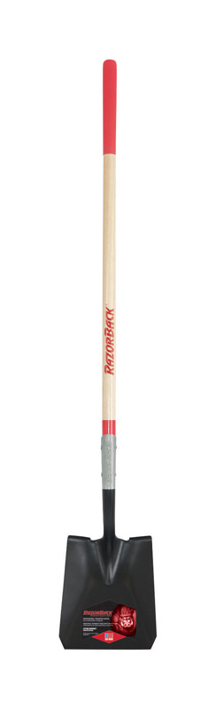Razor-Back 59.5 in. Steel Square Digging Shovel Wood Handle - Mycitystee