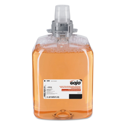 GOJO FMX 20 Luxury Foam Antibacterial Handwash， Fresh Fruit， 2，000 mL， 2/Carton (526202) - Mycitystee