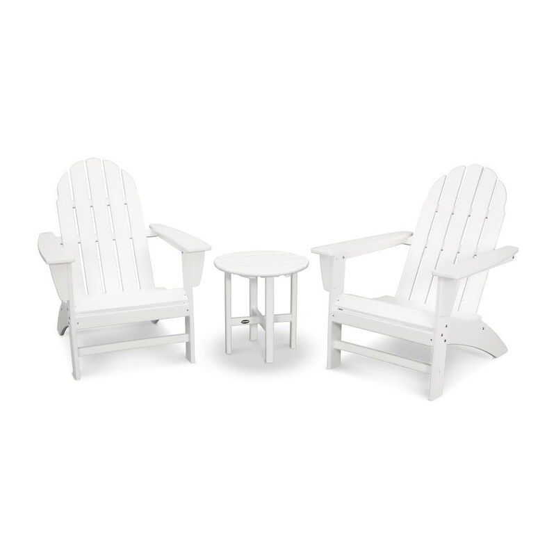 POLYWOOD Vineyard 3-Piece Adirondack Set - Mycitystee