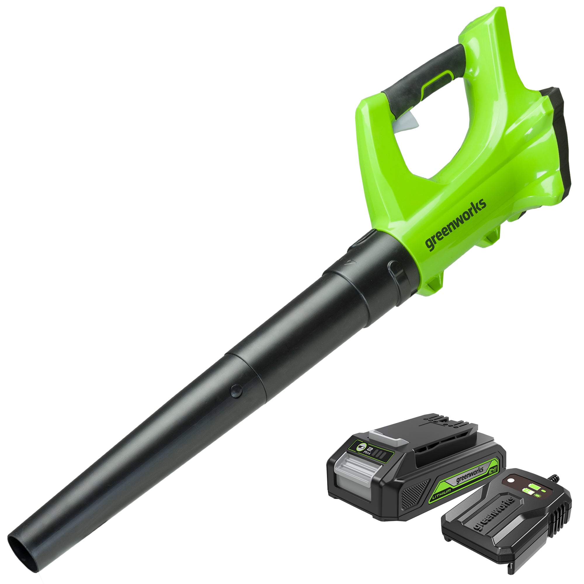24V 330 CFM Leaf Blower  Battery | Greenworks Tools - Mycitystee