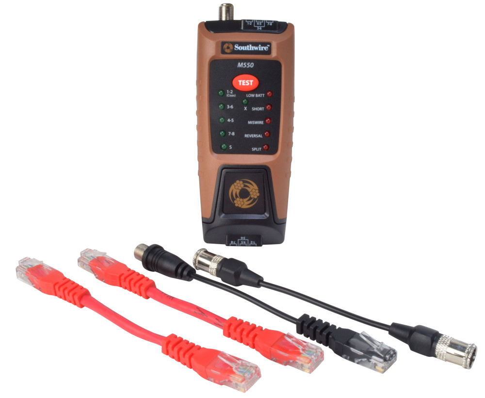 Southwire M550 Continuity Tester for Data & Coax Cables - Mycitystee
