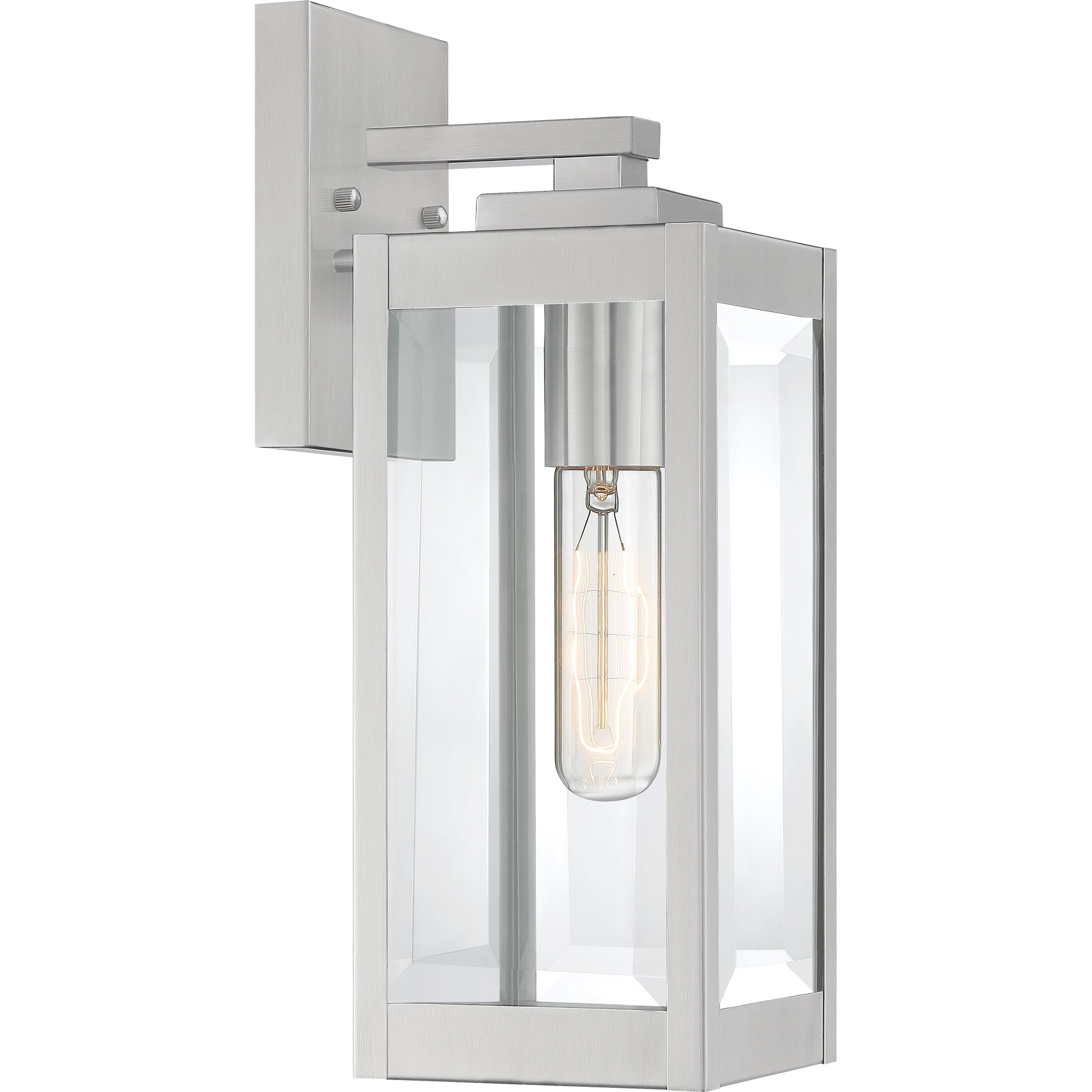Quoizel Westover Clear Beveled Small 1-light Outdoor Wall Lantern - Mycitystee