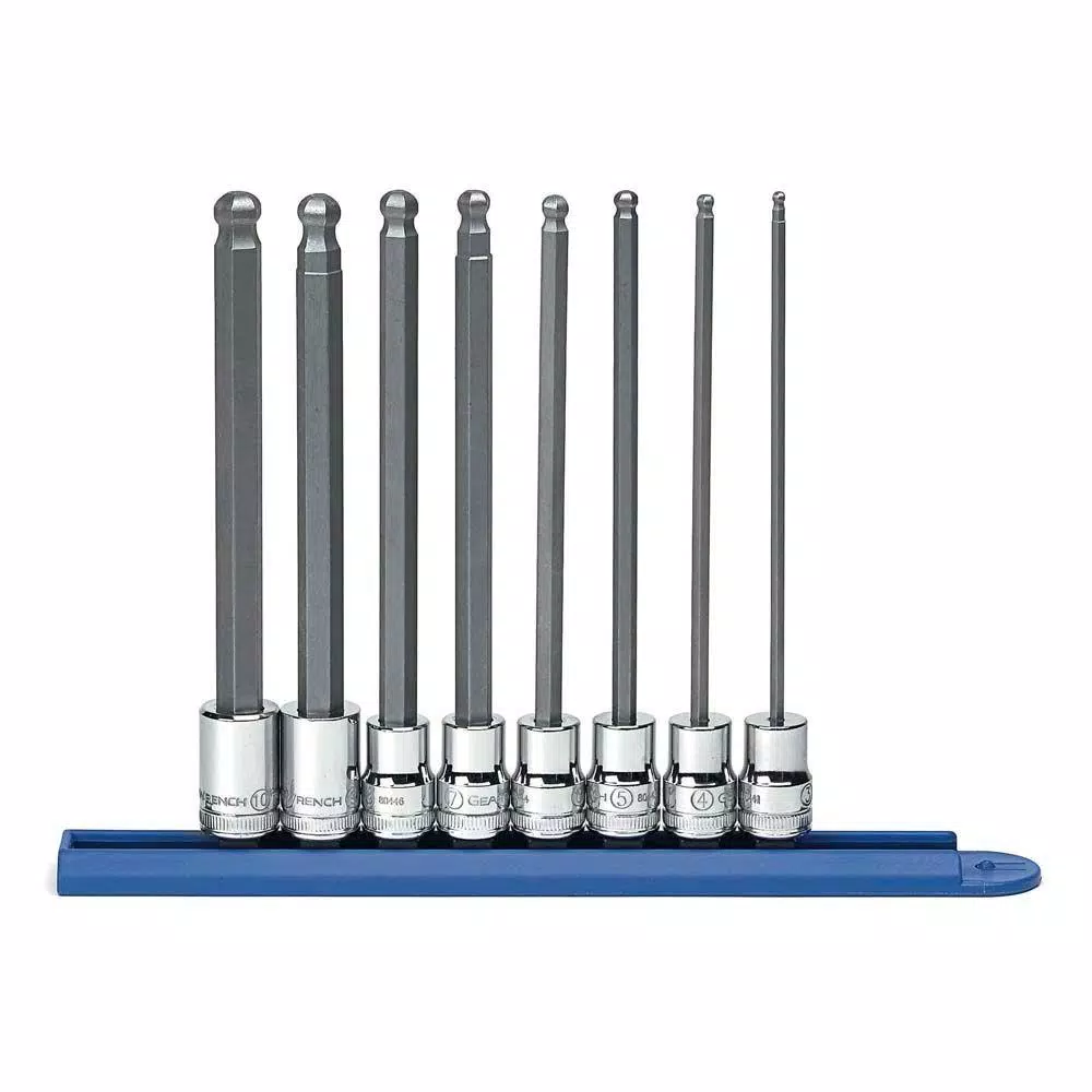 GEARWRENCH 3/8 in. Drive Metric Ball Hex Bit Socket Set (8-Piece) and#8211; XDC Depot - Mycitystee