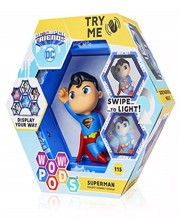 WOW! Stuff Pods Dc Universe Superman Toy - Mycitystee